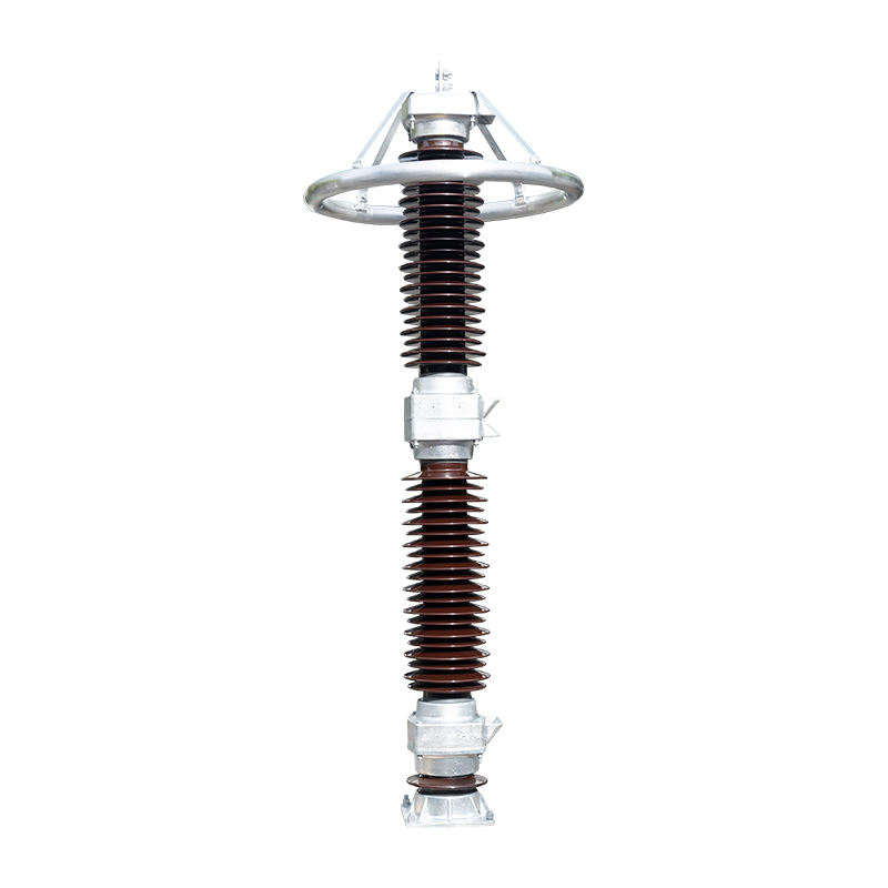 Thiết bị chống sét bằng sứ tổng hợp trạm biến áp 220kv có vòng cân bằng điện áp